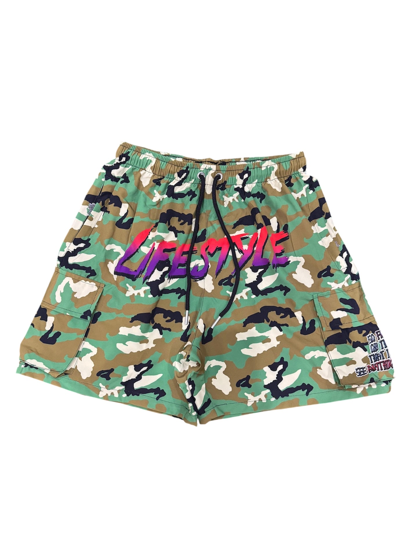 Camo Cargo Shorts