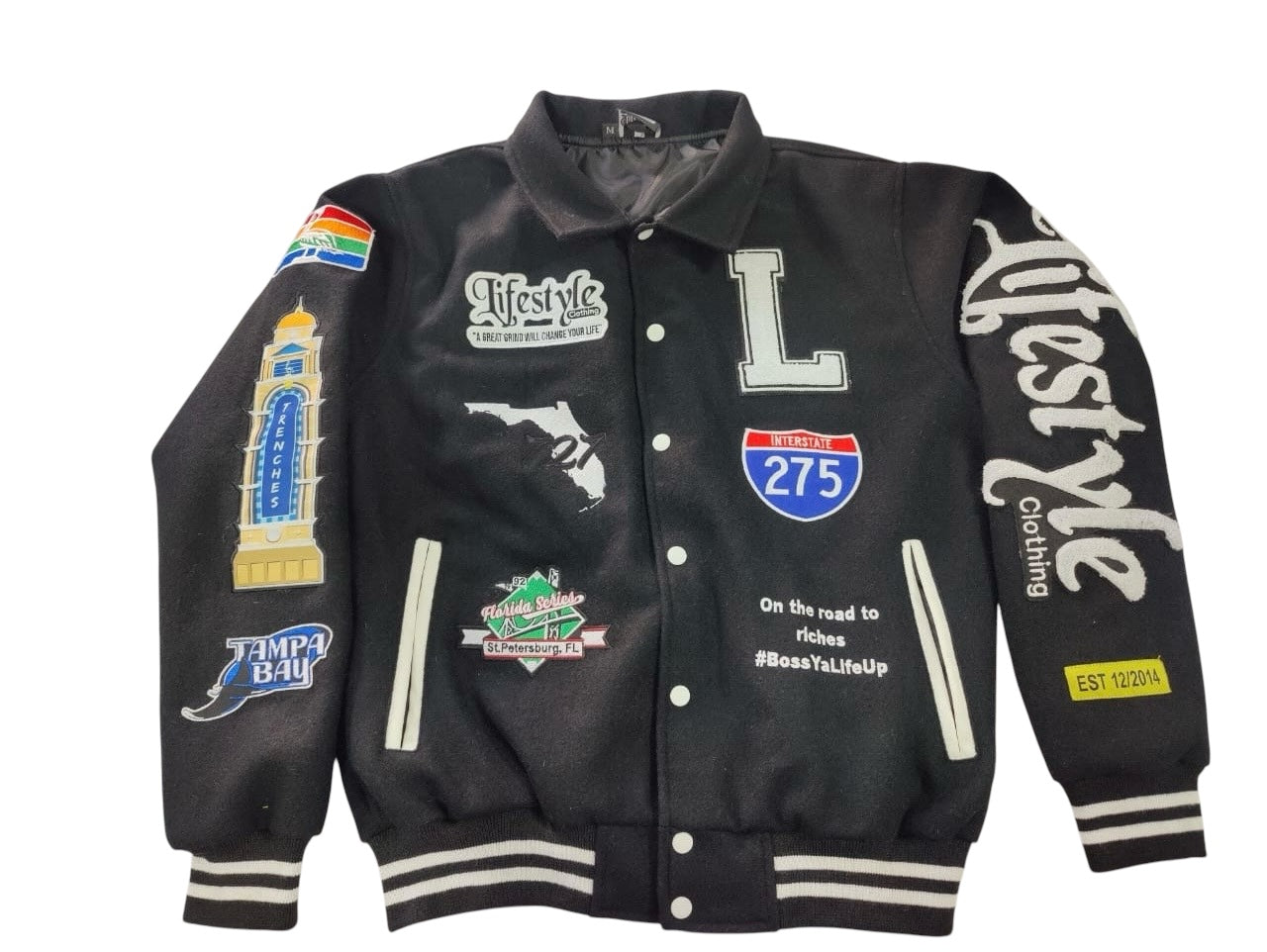 Black Men's Lifestyle Letterman