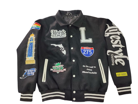 Black Men's Lifestyle Letterman