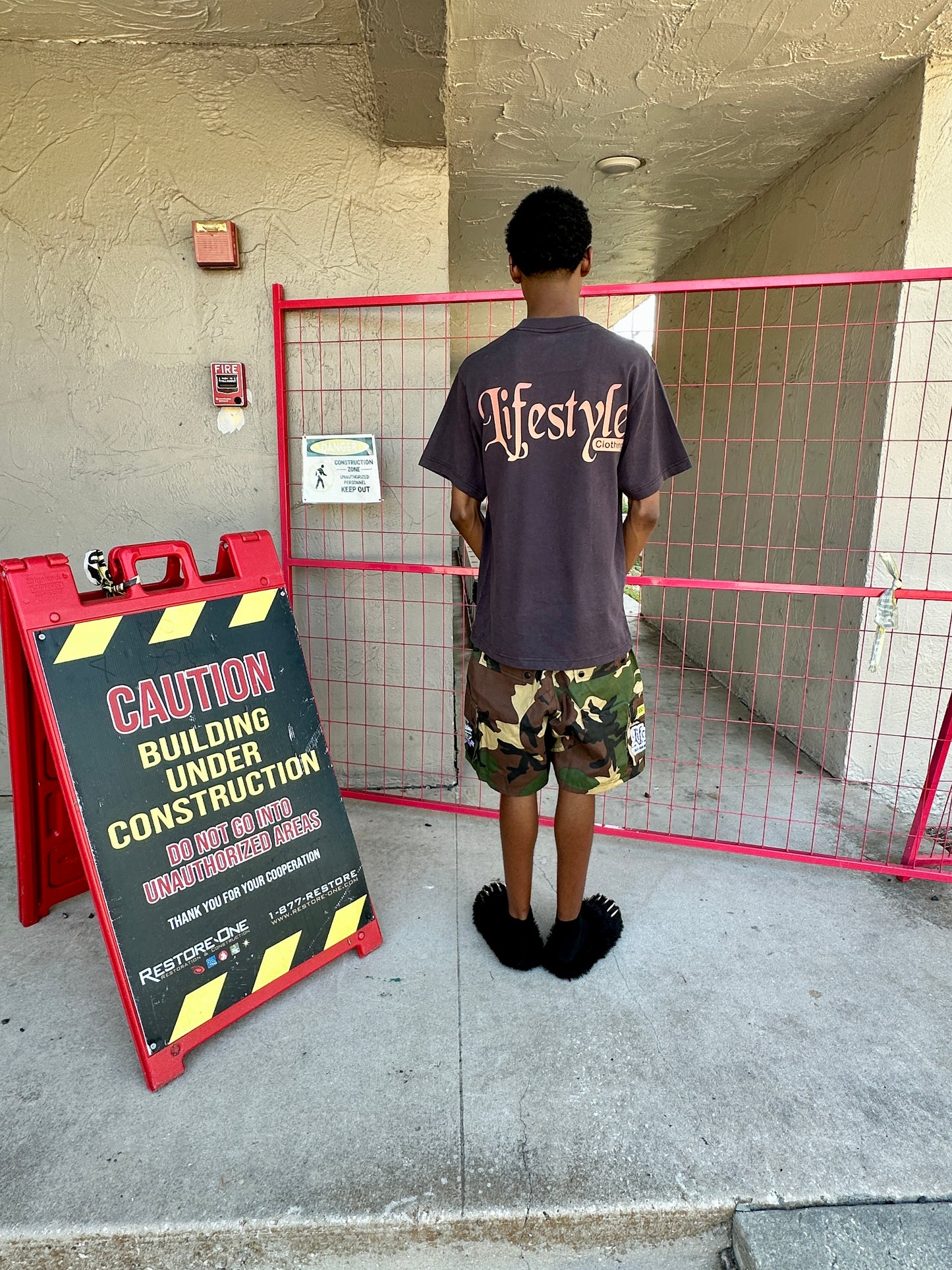 Shottas Oversized T Shirt Black