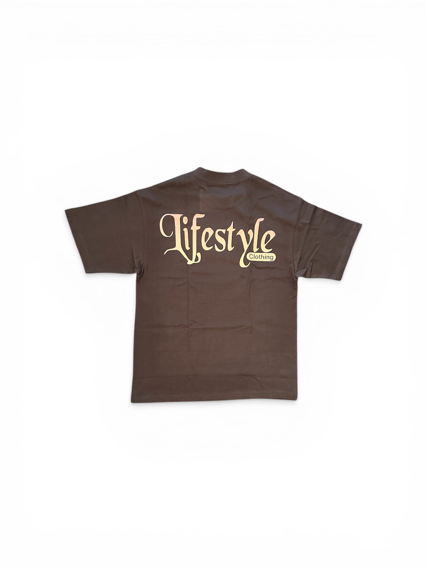Shottas Oversized T Shirt Brown